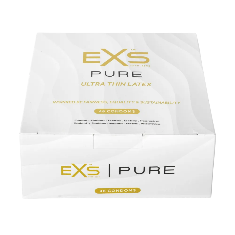 EXS Pure préservatif fin 53mm lot 12