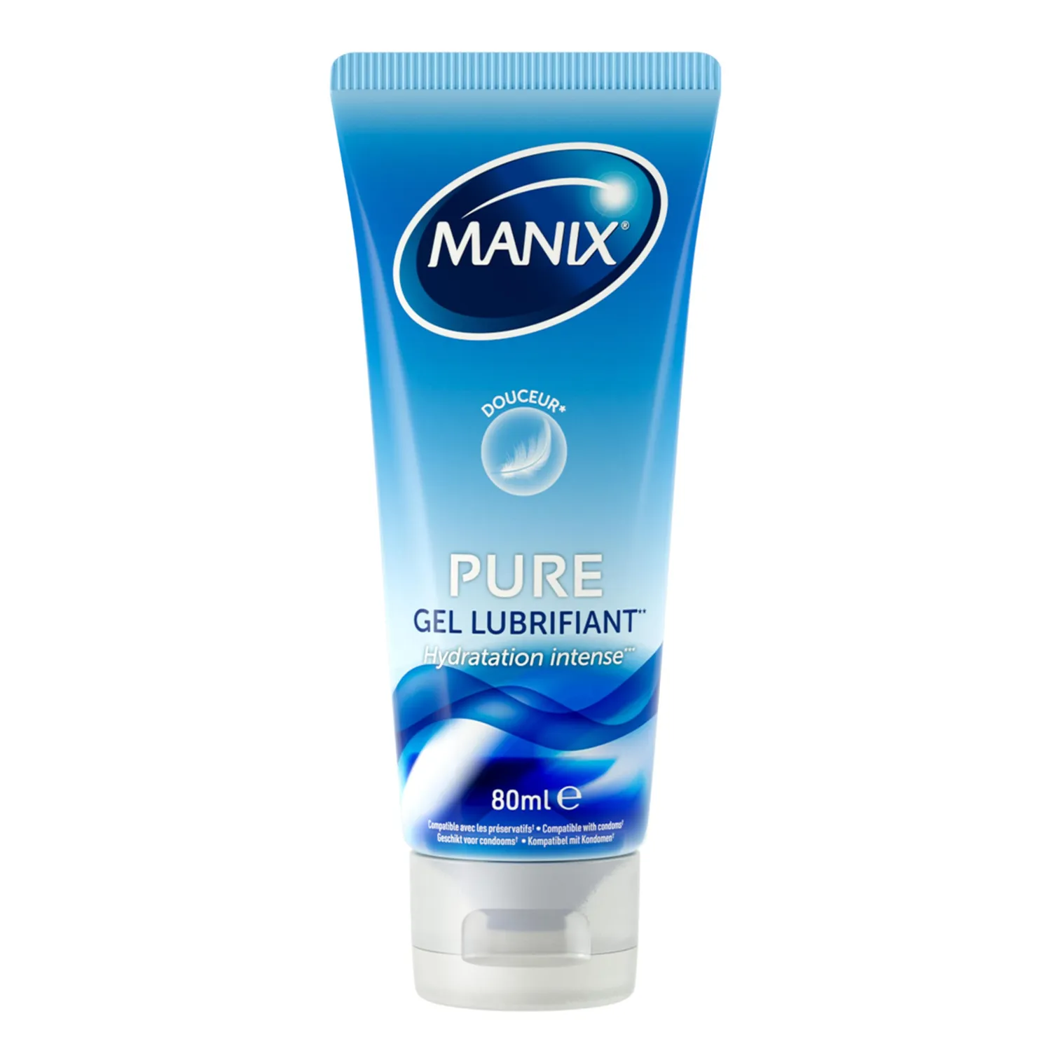 Manix Aqua Aloe gel lubrifiant eau aloe vera 80 ml