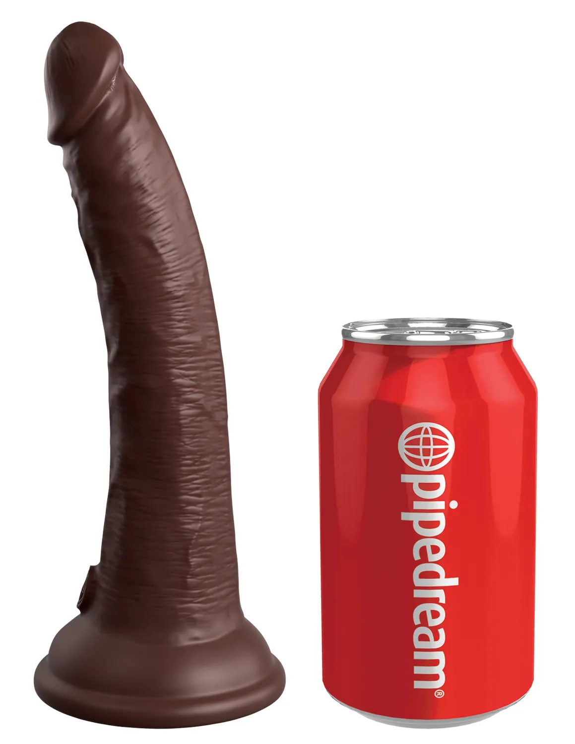 King Cock Elite 7 gode vibrant silicone double densité télécommande