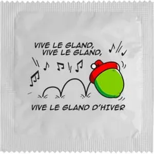 Callvin Au pied du sapin Gland d'Hiver préservatif latex