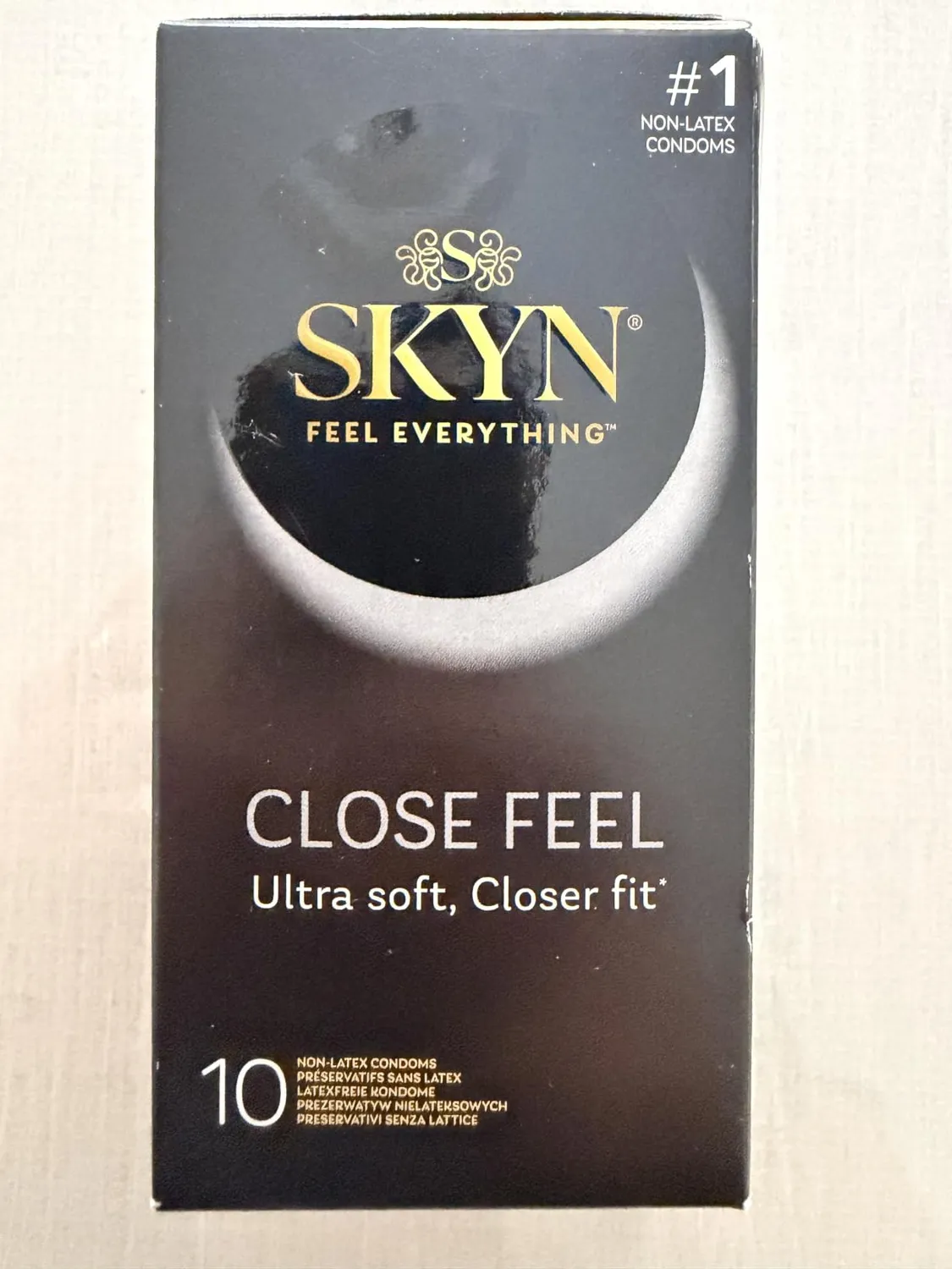 SKYN Close Feel préservatifs sans latex 10 51 mm