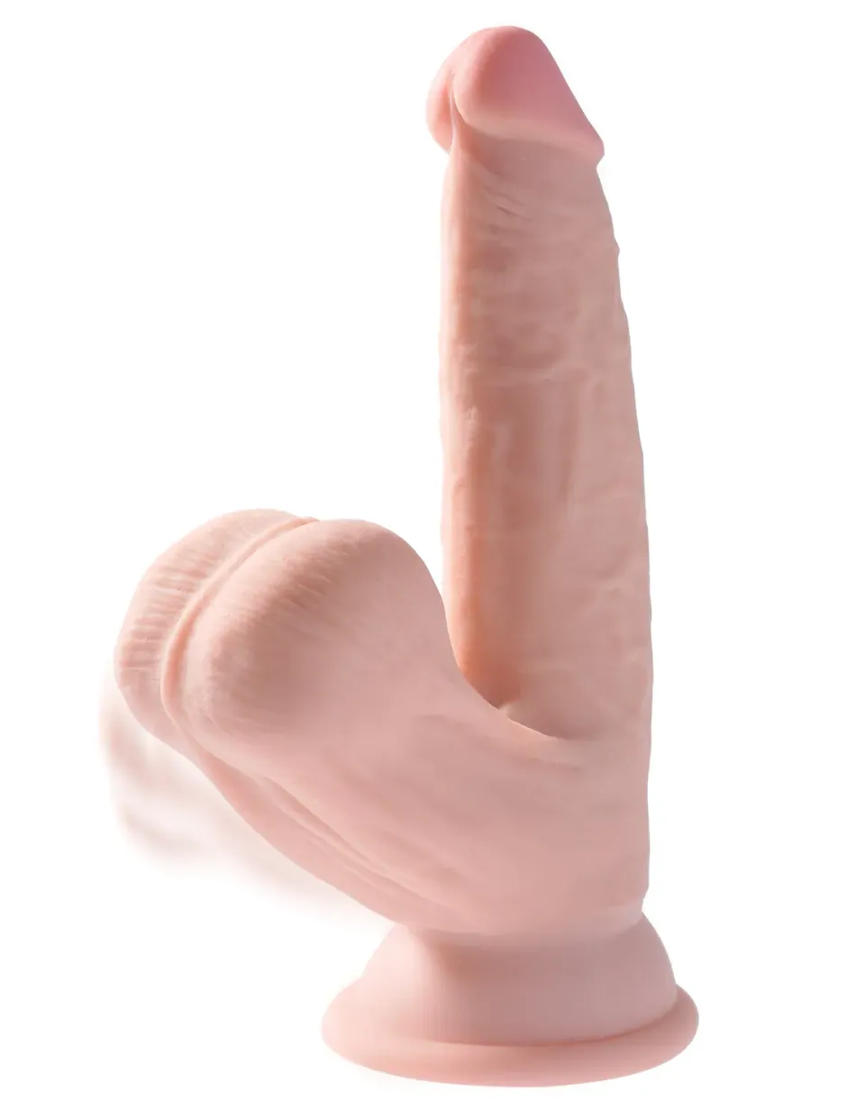 King Cock Plus 6 pouces gode testicules mobiles