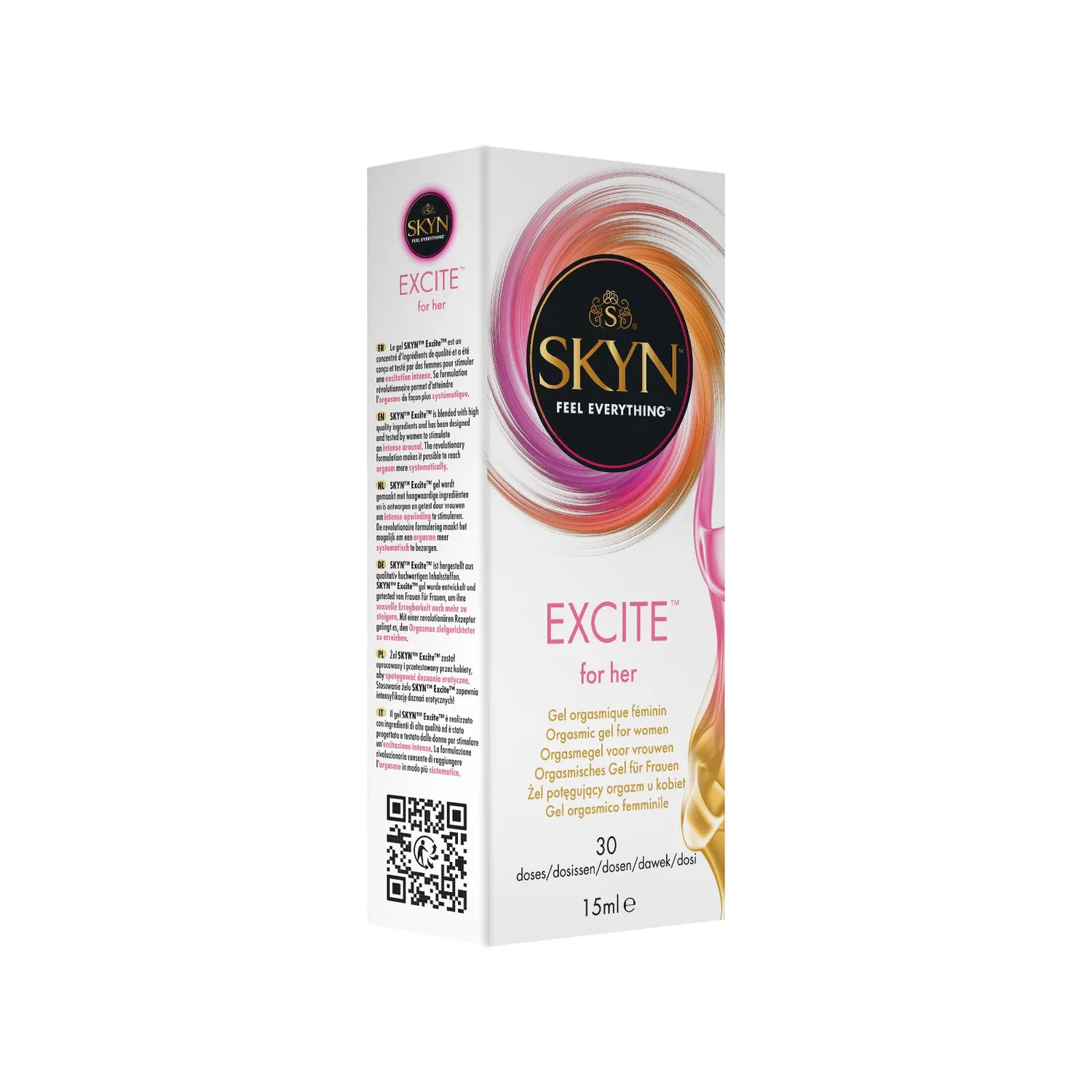 SKYN Excite gel stimulant 15 ml clitoridien sans parfum