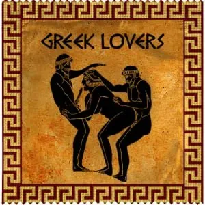 Callvin Greek Lover Orange 4 préservatif humour