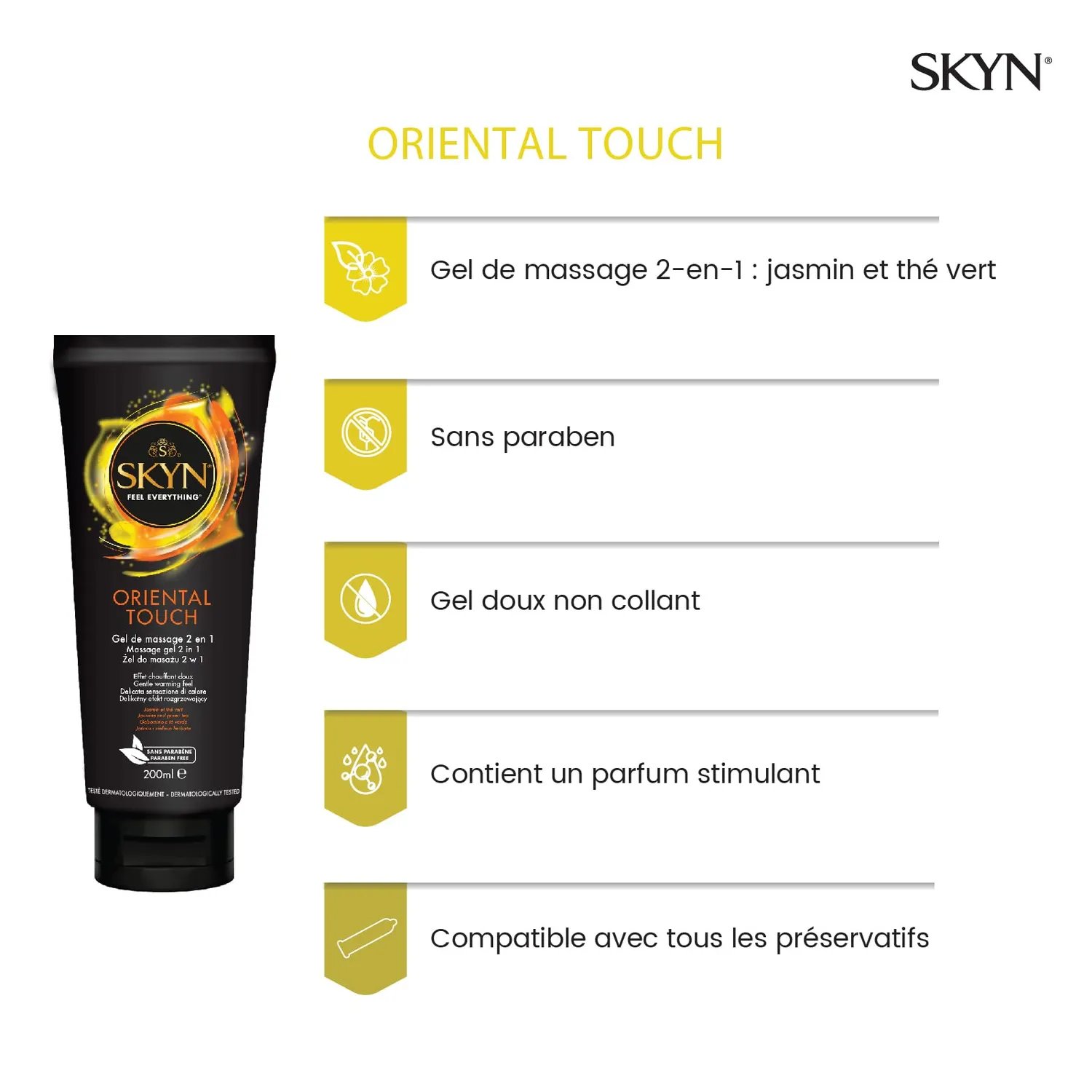 Skyn Oriental Touch gel intime jasmin 200 ml