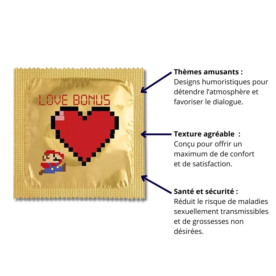 Callvin Pack Bonus préservatif lot de 5 latex fin