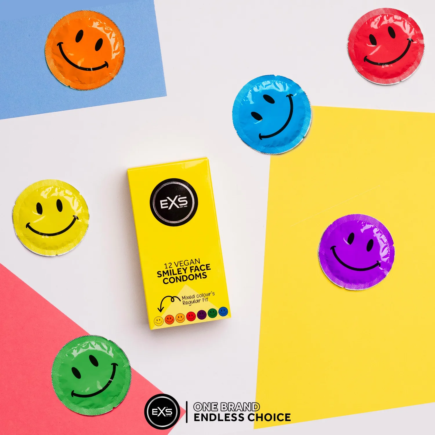 EXS Smiley Face préservatifs fun 12