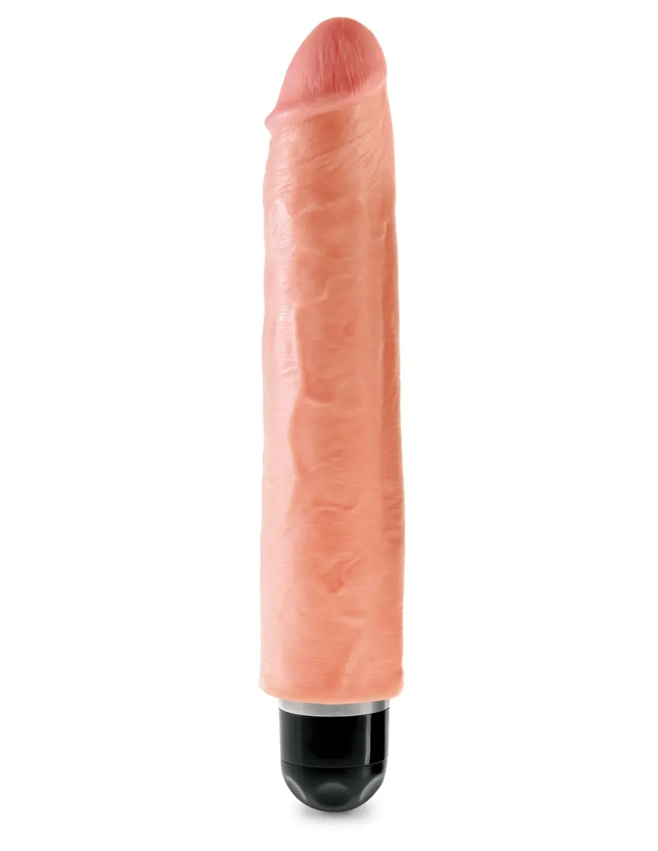 King Cock 10" Vibrating Stiffy gode vibrant clair