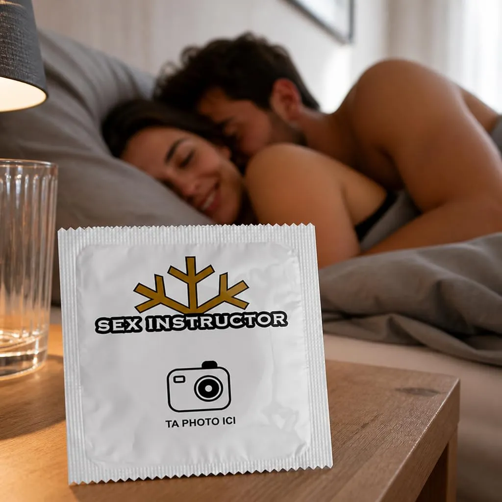 Callvin Sex Instructor préservatifs personnalisables lot de 5 fin