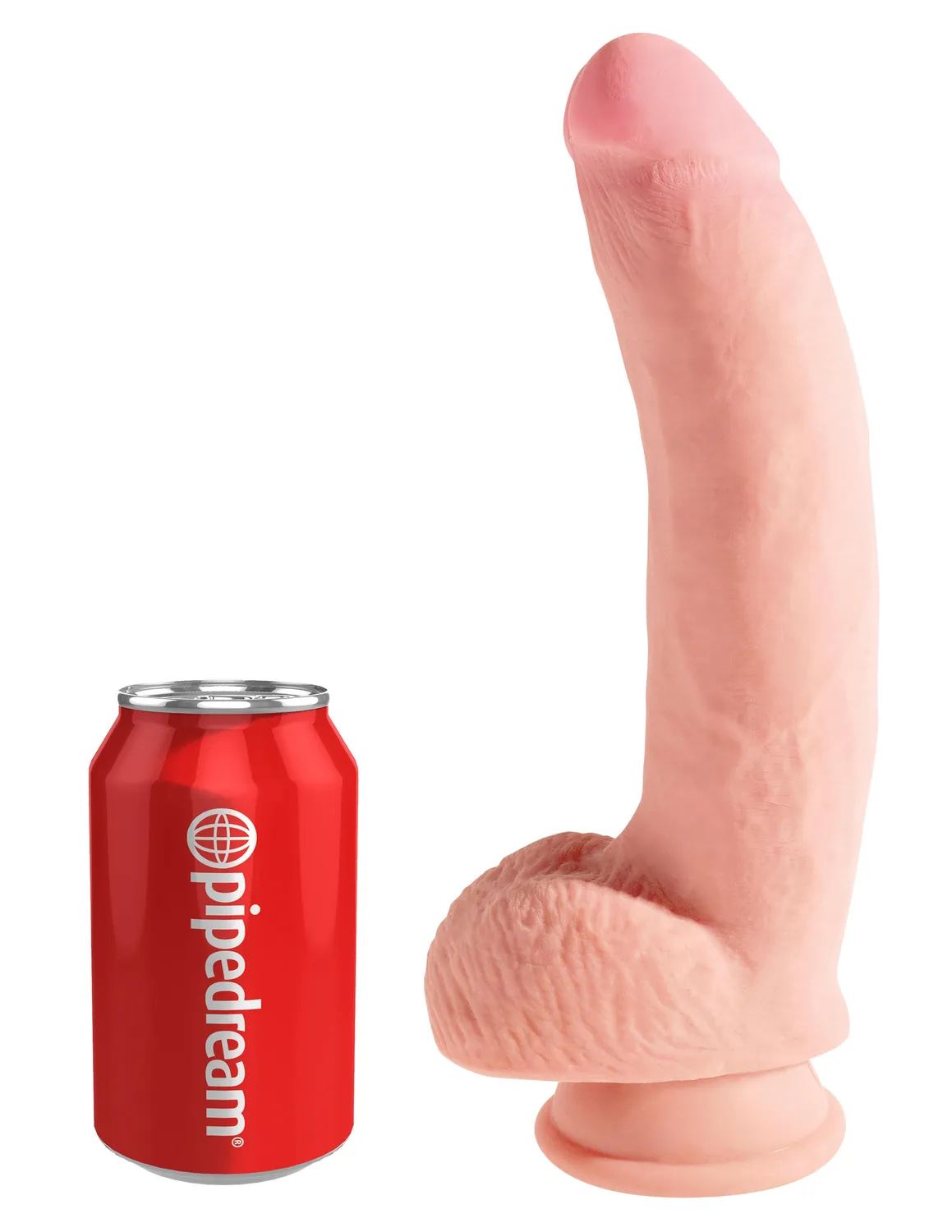 King Cock Plus 10" Triple Density gode 25cm testicules