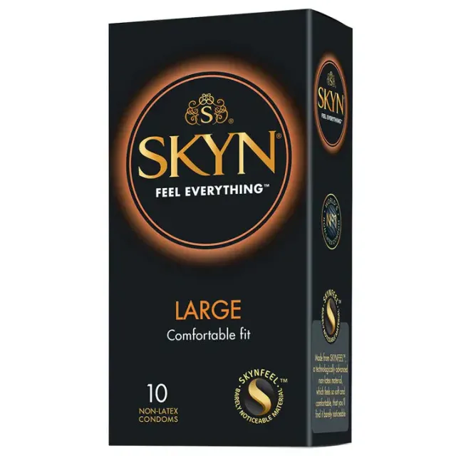 Skyn Large préservatif sans latex polyisoprène large