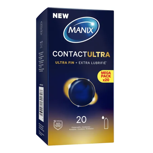 Manix Contact Ultra préservatifs boîte de 20 ultra-fins