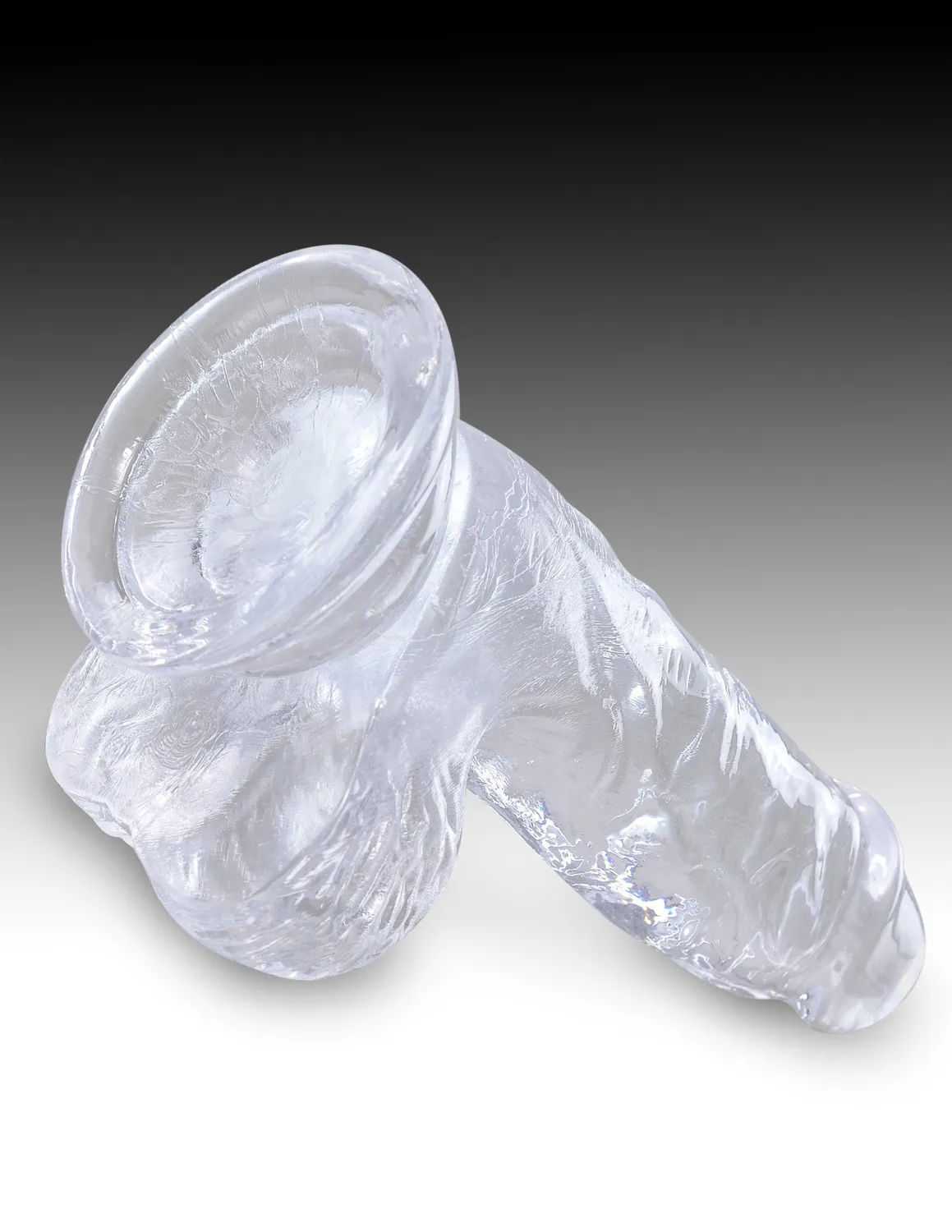 King Cock Clear 5 pouces gode transparent
