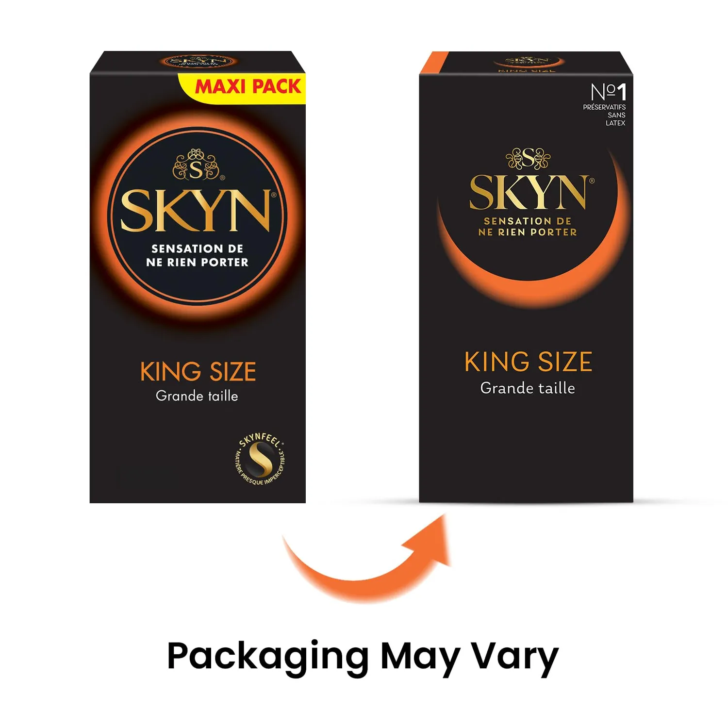 SKYN Large préservatifs sans latex x40 confort XL