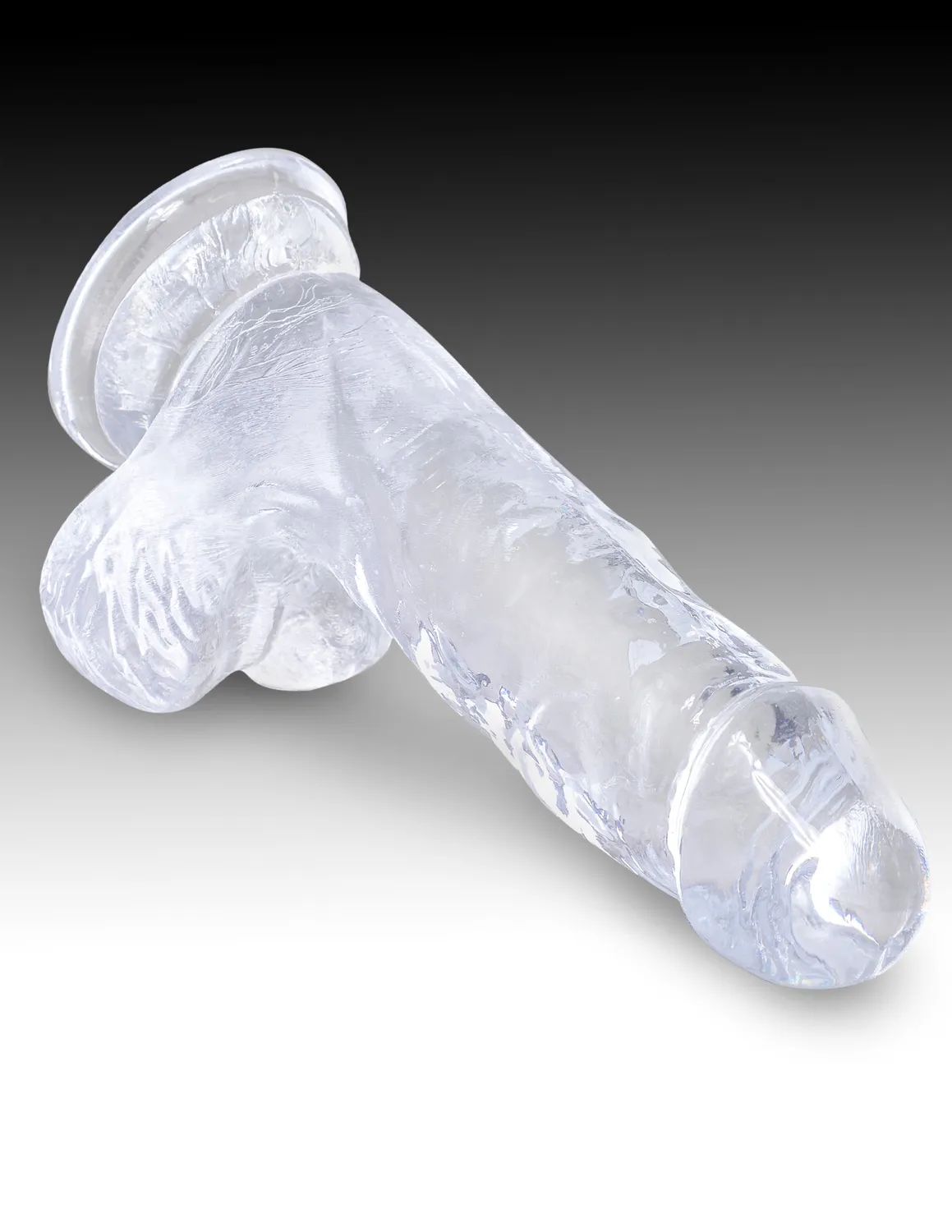 King Cock Clear 5 pouces gode transparent