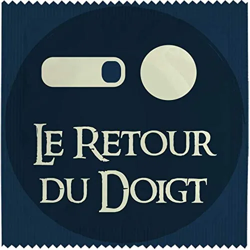Callvin Hobbit préservatifs x5 latex fantaisie