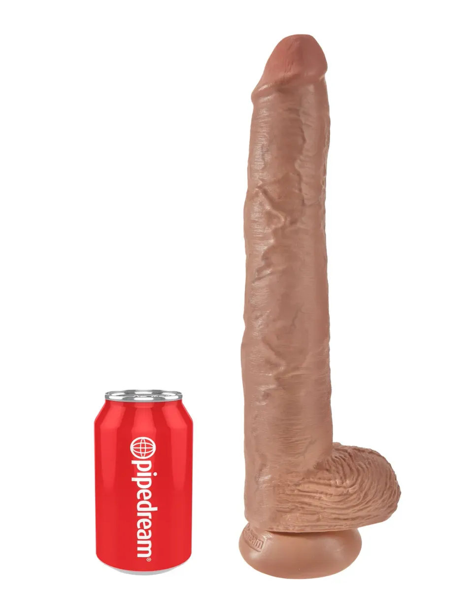 King Cock 14 pouces gode réaliste ventouse teint hâlé