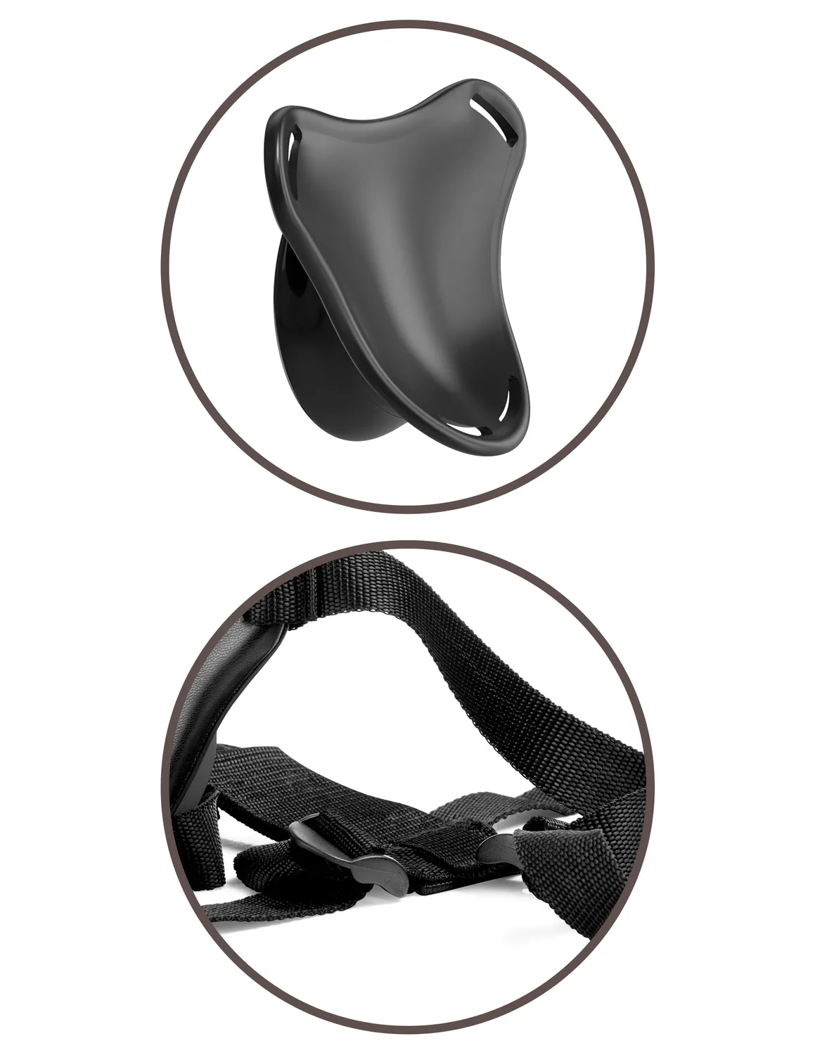 King Cock Elite Body Dock harnais strap-on ventouse