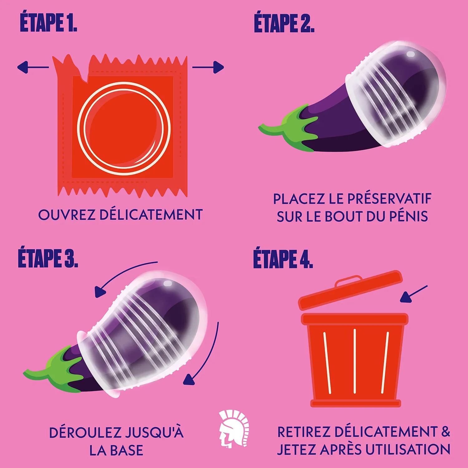 Trojan Double Ecstasy préservatifs x10 ultra nervurés lubrifiés