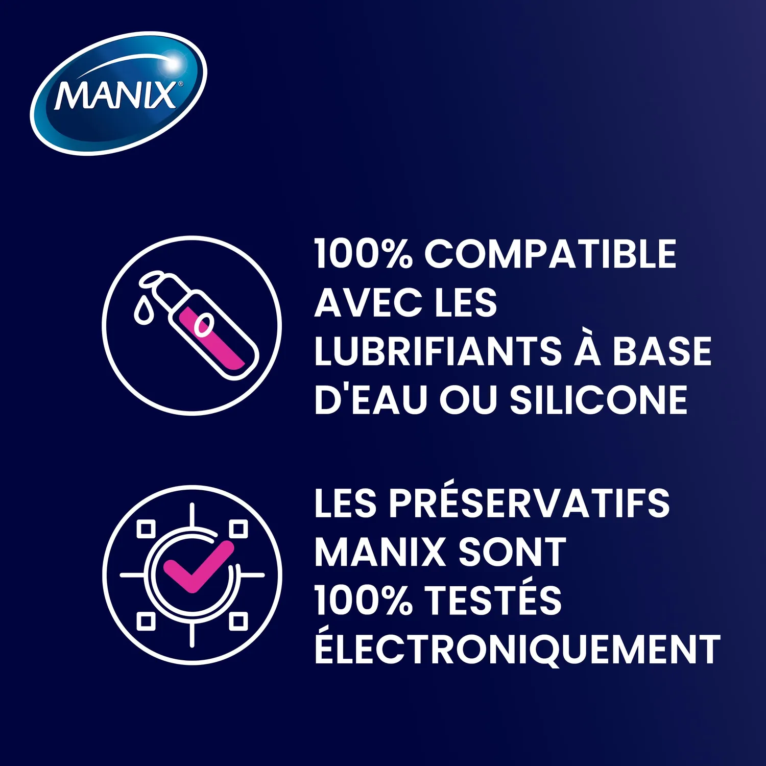 Manix Xtra Pleasure préservatifs x10 nervuré baggy