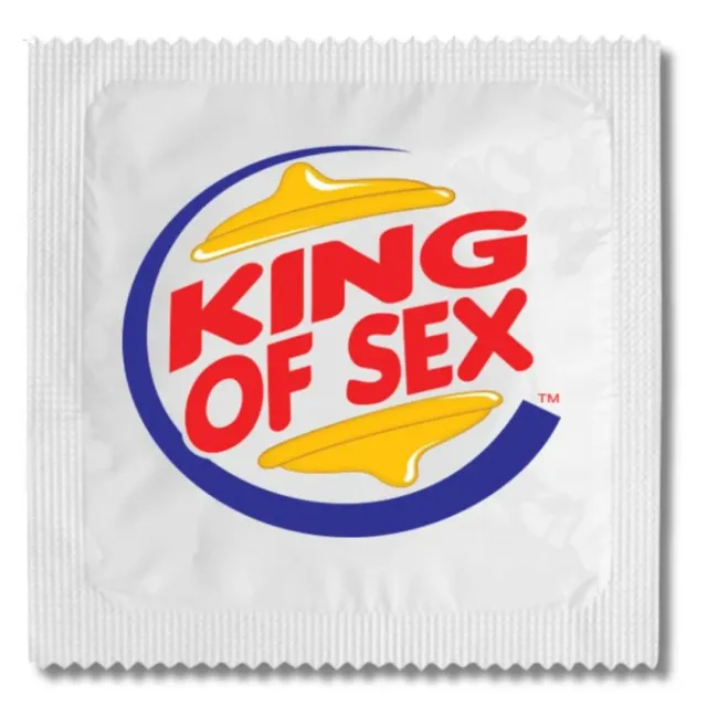 Callvin King Of Sex préservatif humour x1 latex