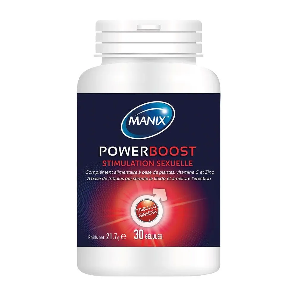 Manix Long Boost gélules endurance boîte de 30 au zinc