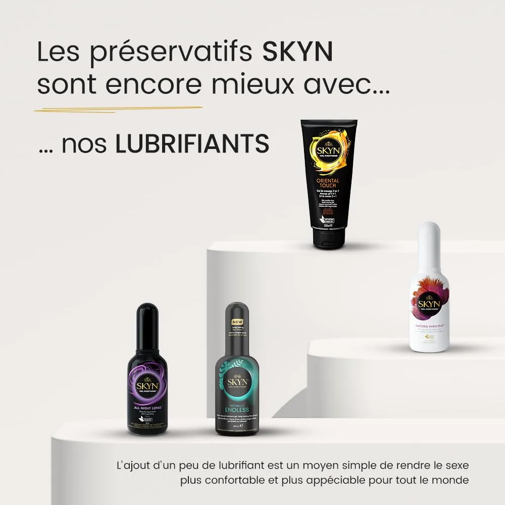 Skyn Unknown Pleasures+ préservatifs sans latex x14