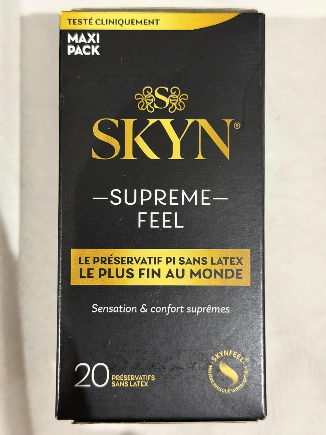 SKYN Supreme Feel préservatifs sans latex x10