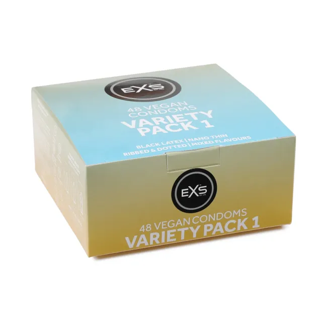 EXS Variety Pack 1 préservatifs assortis x48 fins et parfumés