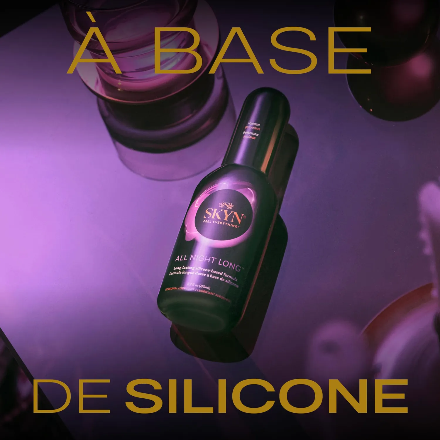 SKYN All Night Long lubrifiant 80 ml silicone velouté