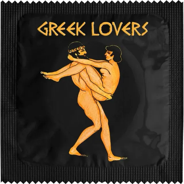 Callvin Grèce Greek Lover Black 1 préservatif latex fin