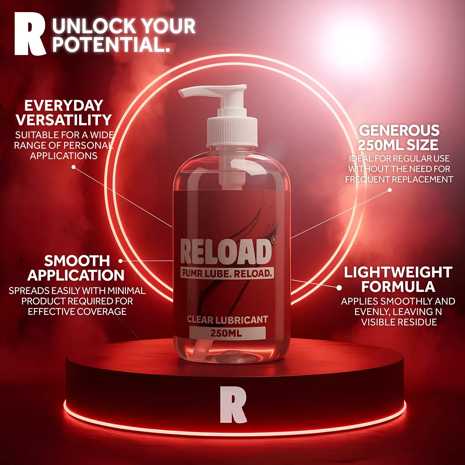 EXS Reload lubrifiant aqueux transparent 250ml