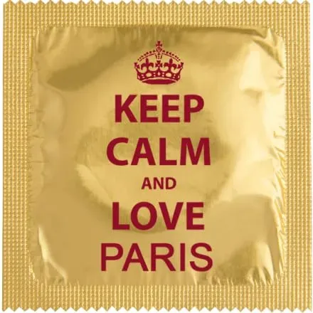 Callvin Ile-de-France Keep Calm Love Paris préservatif latex