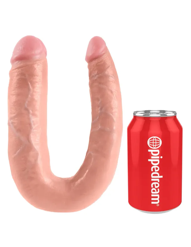 King Cock Large Double Trouble double gode 7 pouces