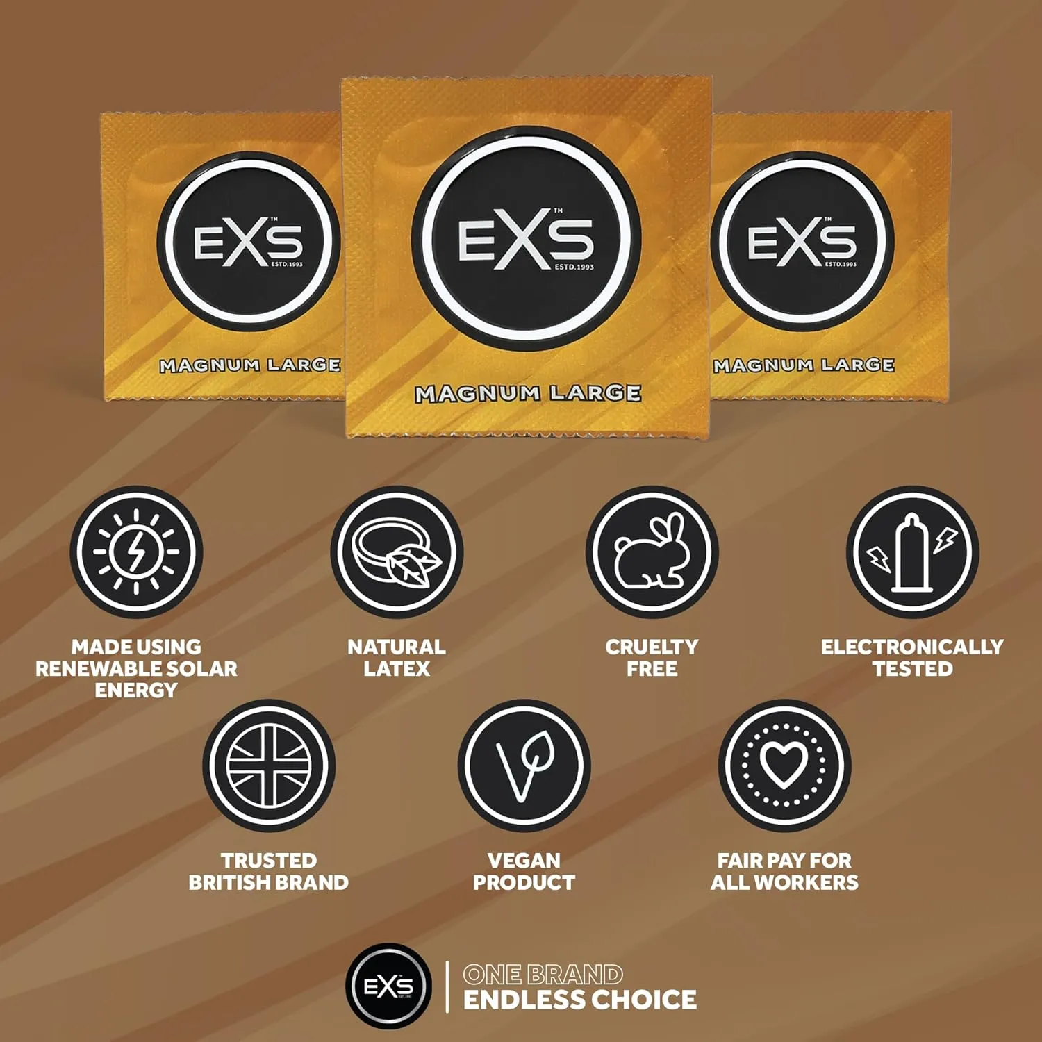 EXS Magnum préservatifs larges 60mm x12