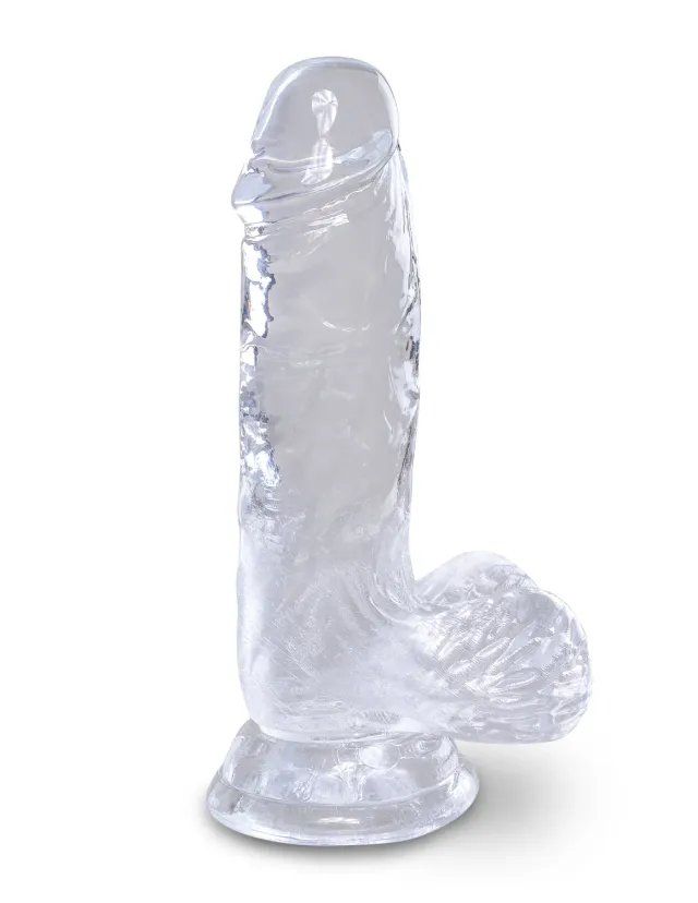 King Cock Clear 5 pouces gode transparent