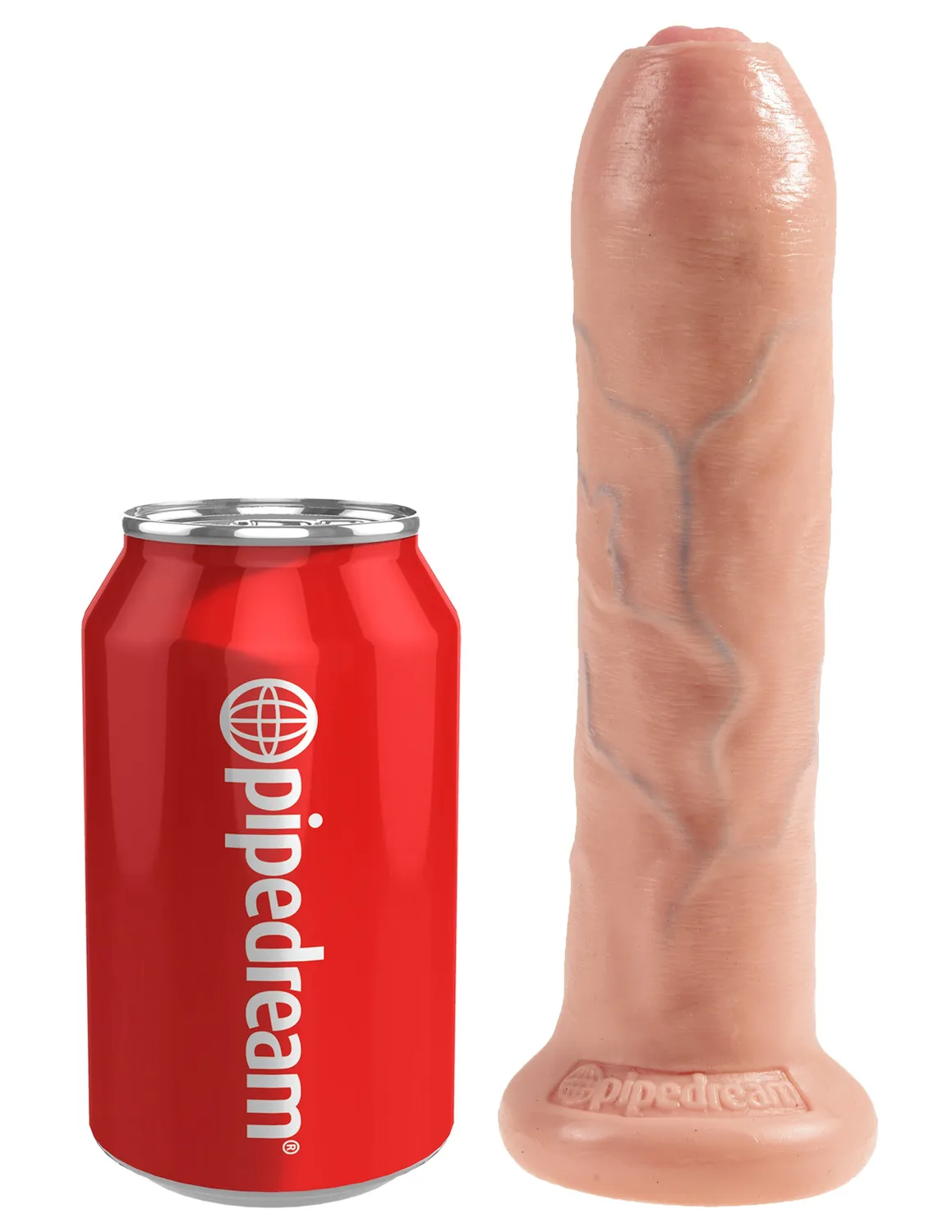 King Cock 7 Uncut gode non circoncis prépuce mobile