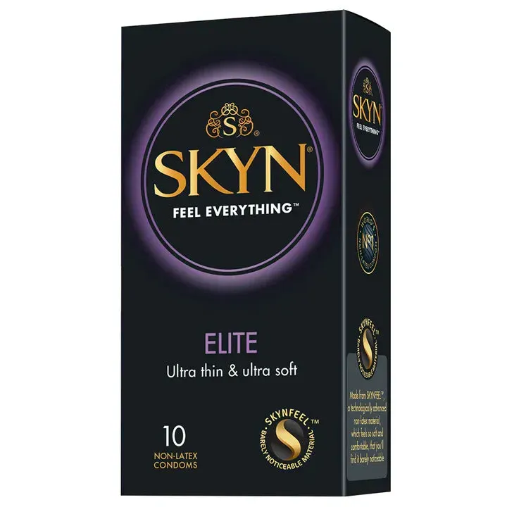 SKYN Elite préservatifs sans latex 10 sensations proches