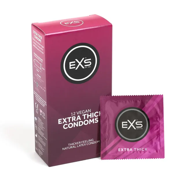 EXS Extra Thick préservatifs épais 53mm 12 pièces