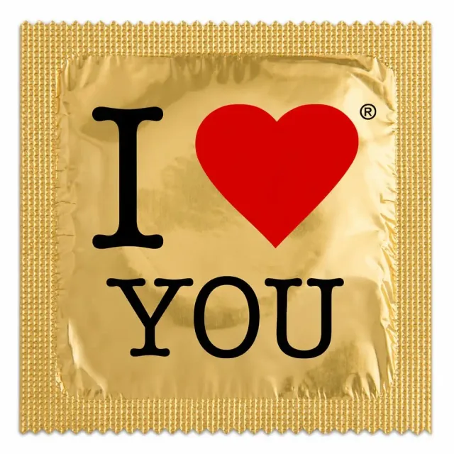 Callvin Best 1 I Love You préservatif romantique humour