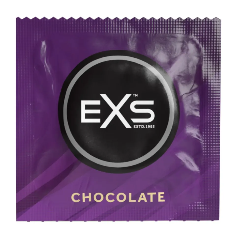 EXS Chocolat préservatifs parfumés 54 mm x100