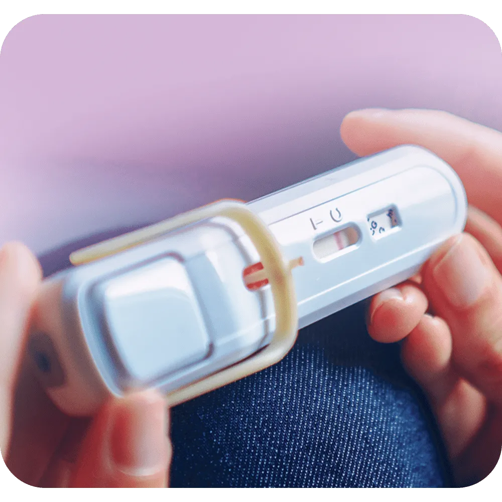 7MED test de grossesse sanguin rapide sensible