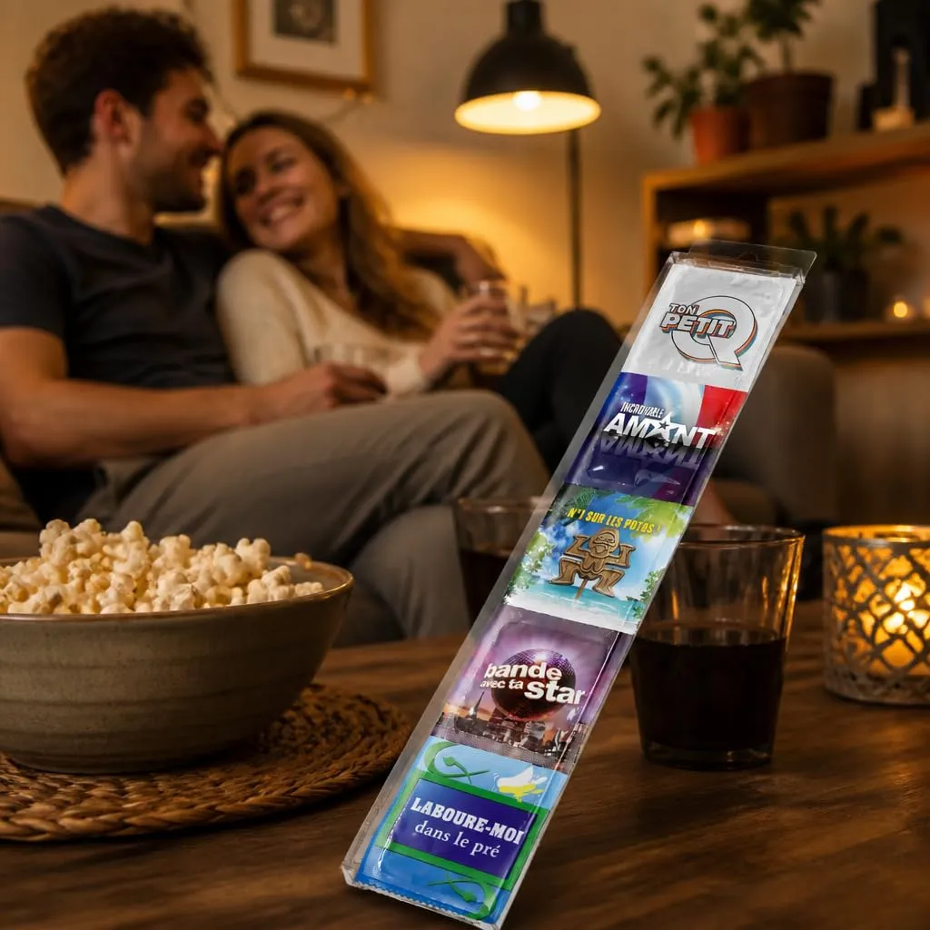 Callvin Packs Programmes Télé préservatifs x5 humour