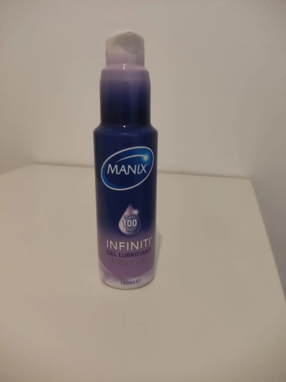 Manix Infiniti gel lubrifiant 100 ml silicone longue durée