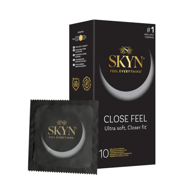 SKYN Close Feel préservatifs sans latex 10 51 mm