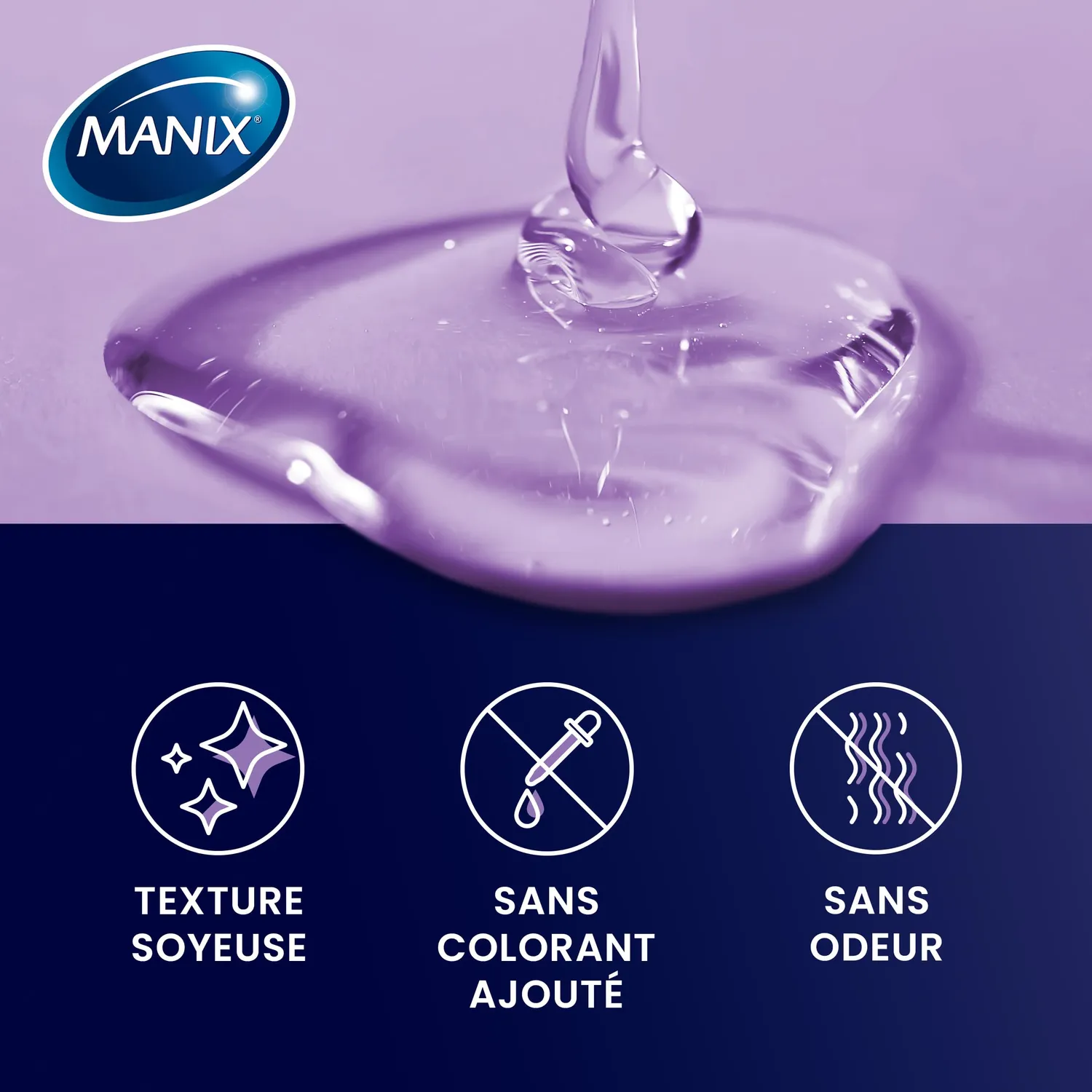 Manix Infiniti gel lubrifiant 100 ml silicone longue durée