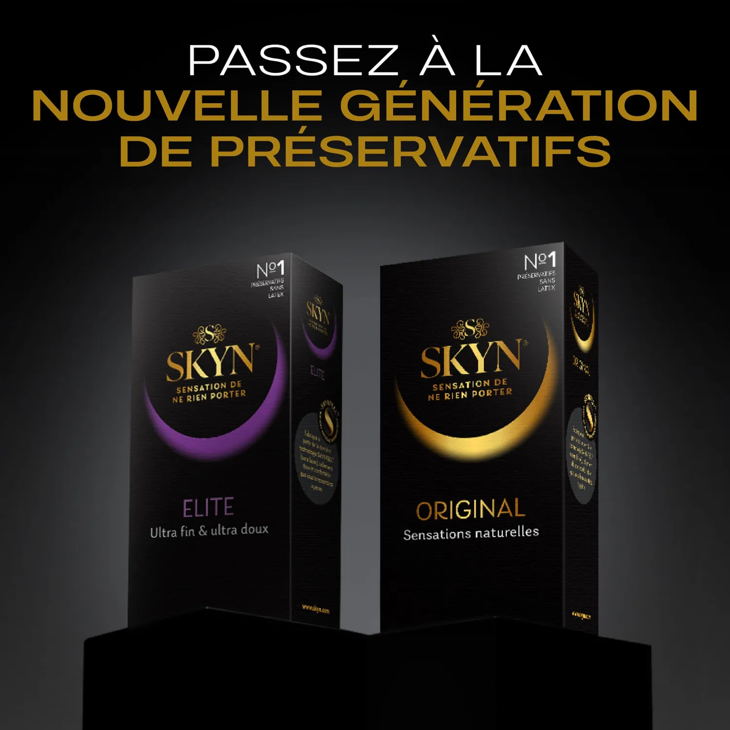SKYN Elite préservatifs sans latex x22 ultra-fins
