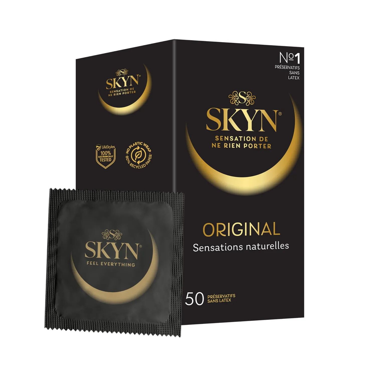 SKYN Supreme Feel préservatifs sans latex x10