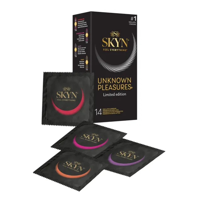 Skyn Unknown Pleasures+ préservatifs sans latex x14