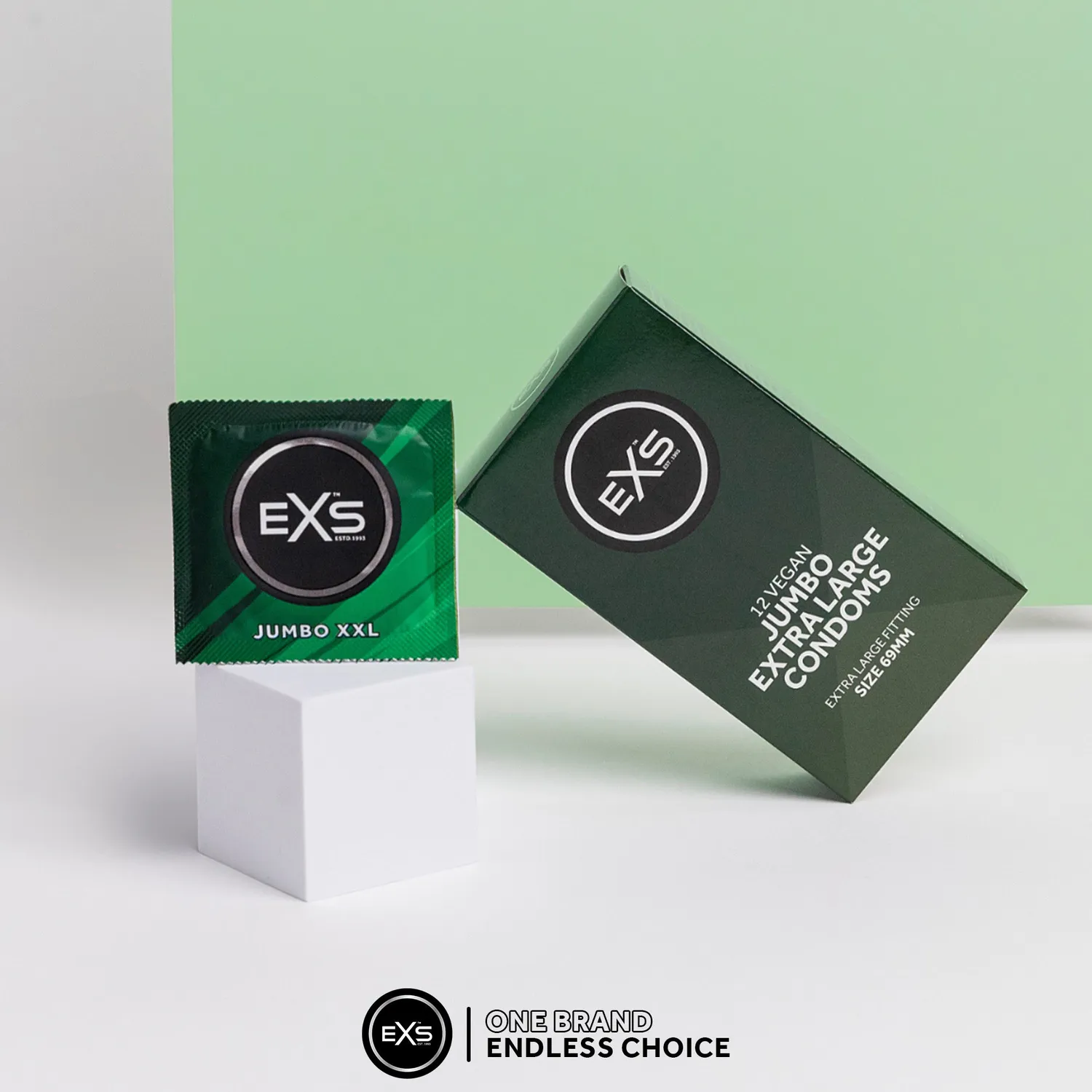 EXS Jumbo préservatif XL 69mm 12 pièces